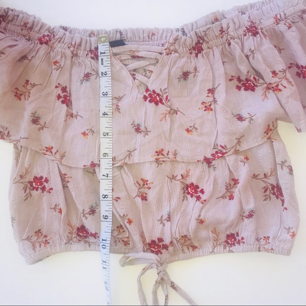 NWOT American Eagle off shoulder crop top - Picture 4 of 4